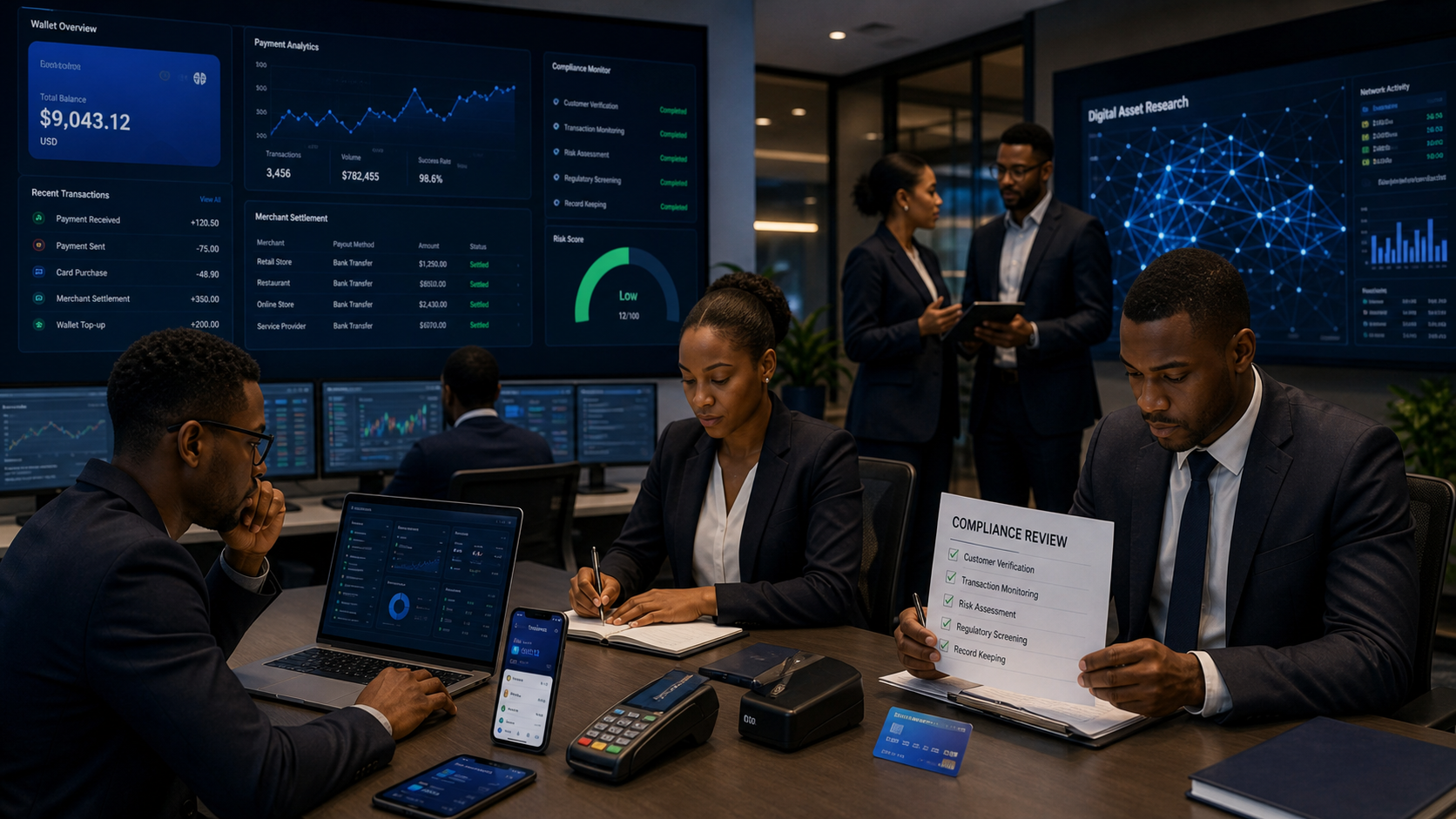 Fintech EgaForce vertical project image