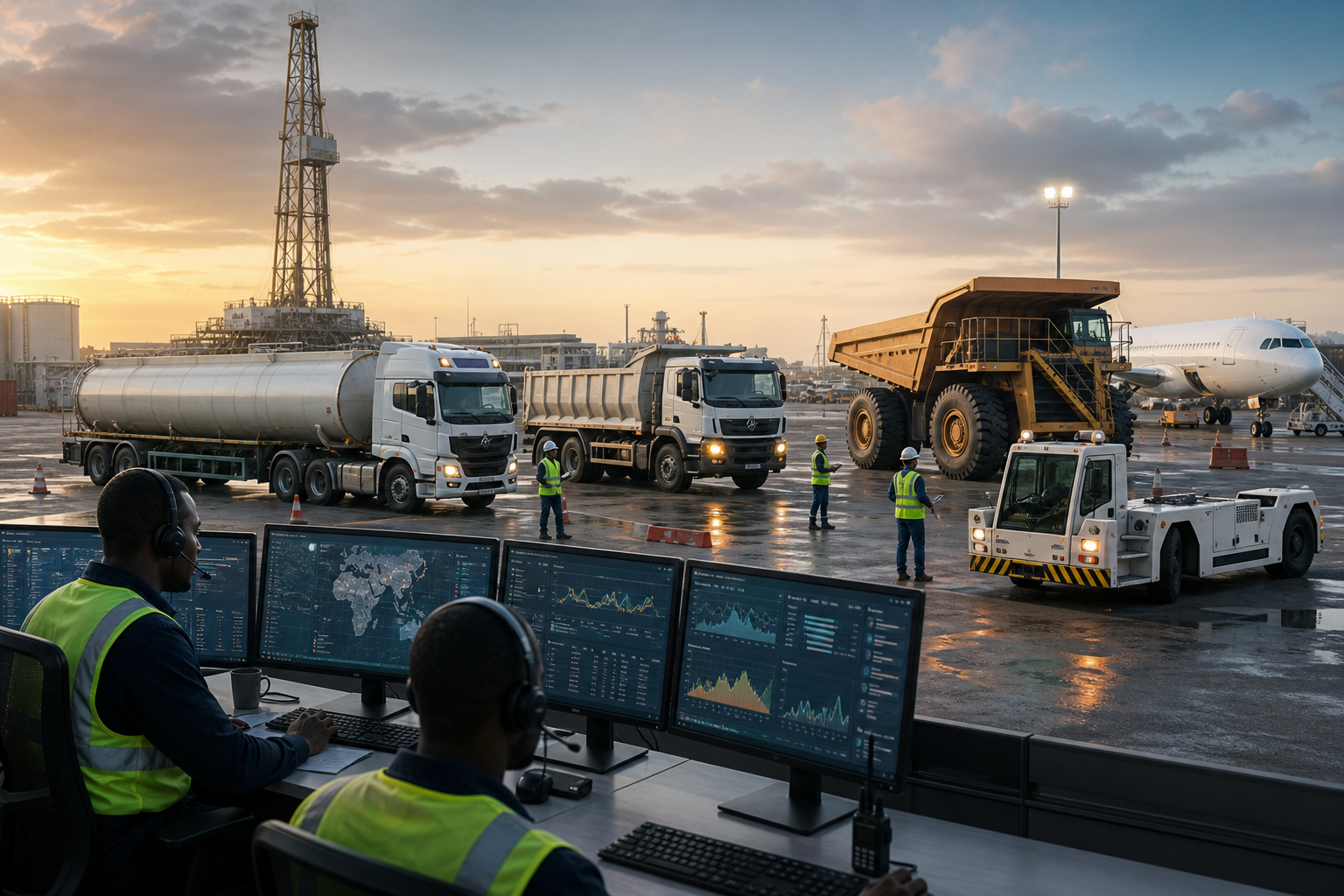 EgaForce Dispatch and Industrial Logistics Console